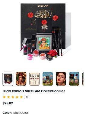 Sheglam x Frida Kahlo Makeup Collection Set - New